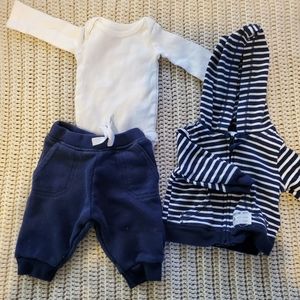 Boys shirt,short, and jacket set